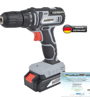 Шуруповерт Дриль німецький акумуляторний 20В Mannesmann M17680