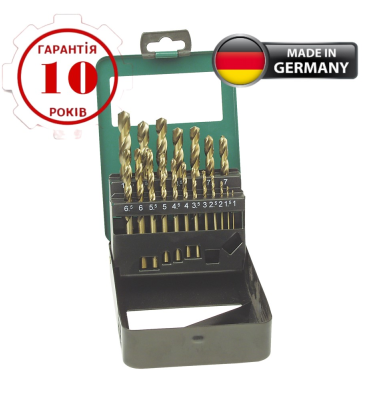 Немецкий набор сверл по металлу Mannesmann M54319
