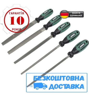 Немецкий набор напильников 200 мм Mannesmann M61006