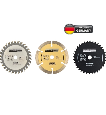 Циркулярна німецька ручна електропила Mannesmann M12891