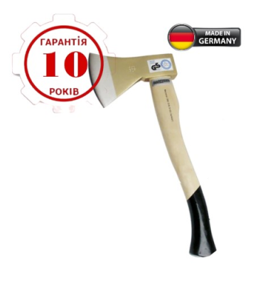 Сокира німецька з дерев'яною рукояткою 770 г Mannesmann M76530