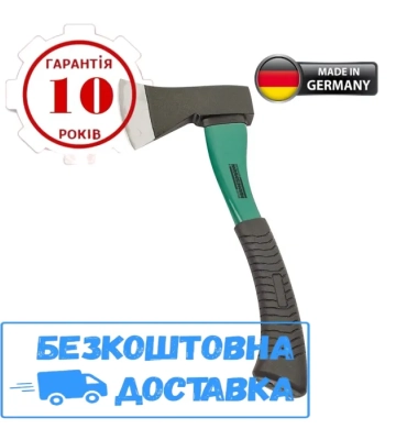 Сокира німецька з комбінованою рукояткою 600 г Mannesmann M76533