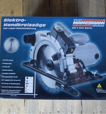 Немецкая пила электрическая ручная дисковая Mannesmann M12797