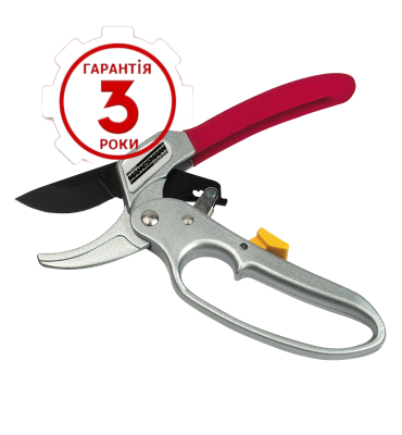 Секатор німецький з храповим механізмом Mannesmann M63210