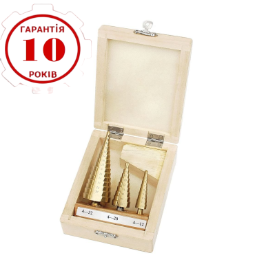 Набір німецьких конусних свердел Mannesmann M54603