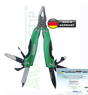 Мультитул німецький 10 предметів Mannesmann M10271