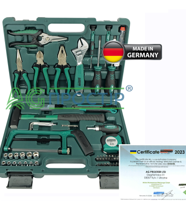 Набір німецьких інструментів слюсарний Mannesmann M29074