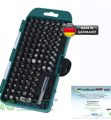 Немецкий набор бит всех видов Mannesmann M29892