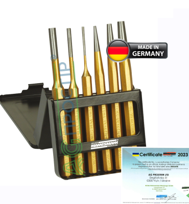 Набір німецьких пробійників Mannesmann M65410