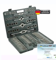 Набір німецьких мітчиків, плашок Mannesmann M53255
