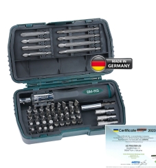 Набір німецьких біт універсальних з реверсивною викруткою Mannesmann M29853