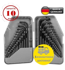 Комплект німецьких шестигранних ключів Mannesmann M18139