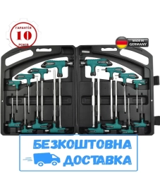 Набір німецьких Т-подібних викруток всіх видів Mannesmann M18190