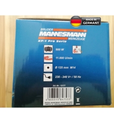 Кутова німецька  шліфмашина болгарка Mannesmann 900 Вт 125 мм M12177